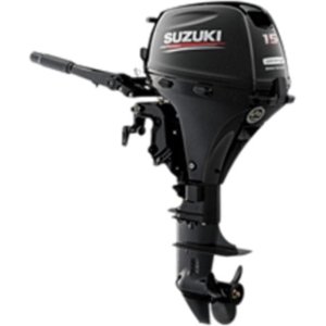 Suzuki 15HP DF15A EFI L - 4-Stroke 20in Shaft Outboard Motor