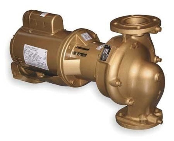 Bell & Gossett Be627S Series e-60 Bronze Inline Pump 1-1/2HP 1 Bell & Gossett 1EF149LF Be627S Series e-60 Pump 1-1/2 HP