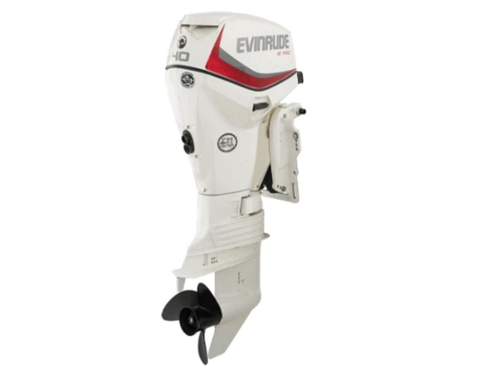 Evinrude E40DRGL 40HP E-TEC 20in Outboard Motor 1 Evinrude 40HP E40DRGL - E-TEC 20in Shaft Outboard Motor