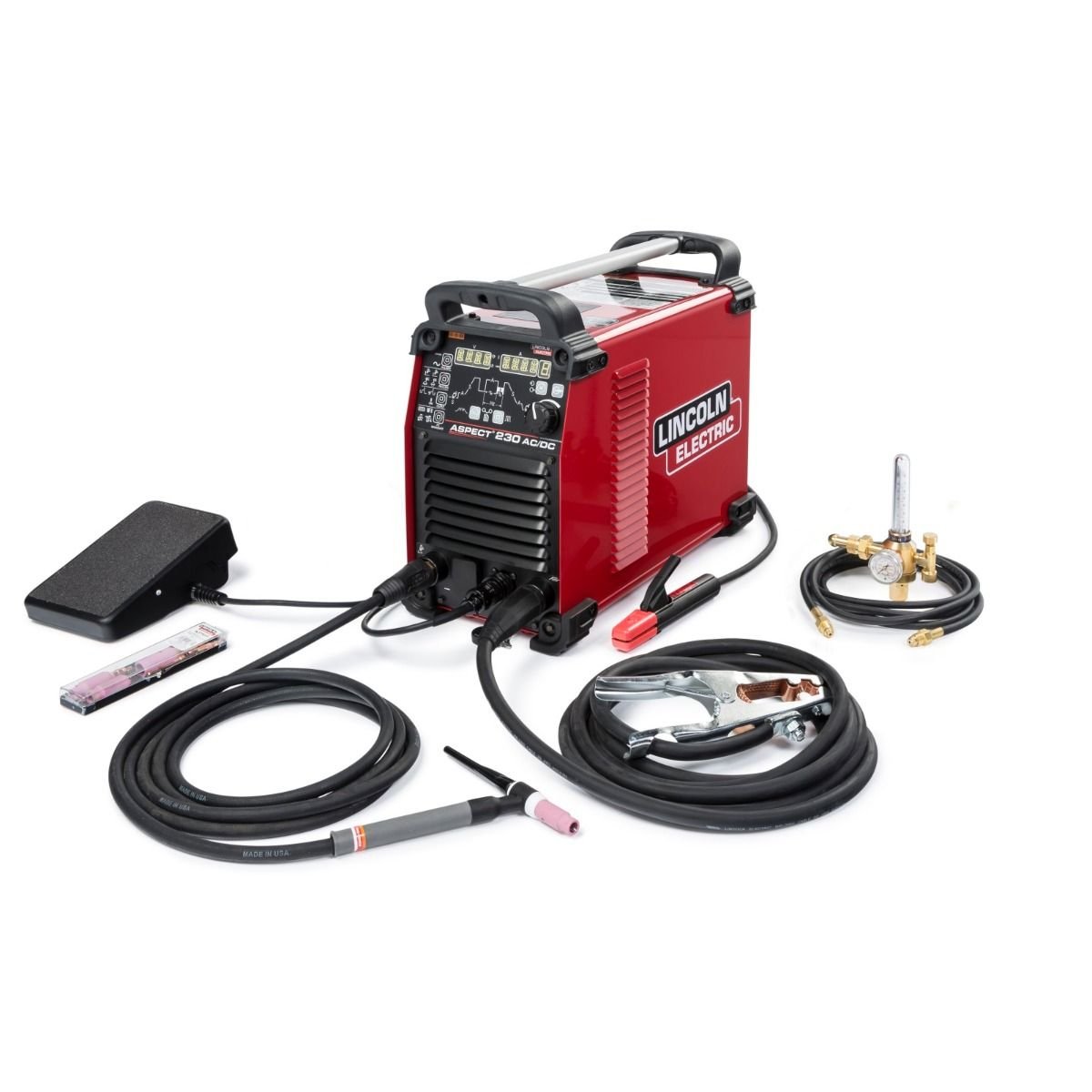 Lincoln Aspect 230 Ac/Dc Tig Welder Air Cooled One-Pak K4341-1