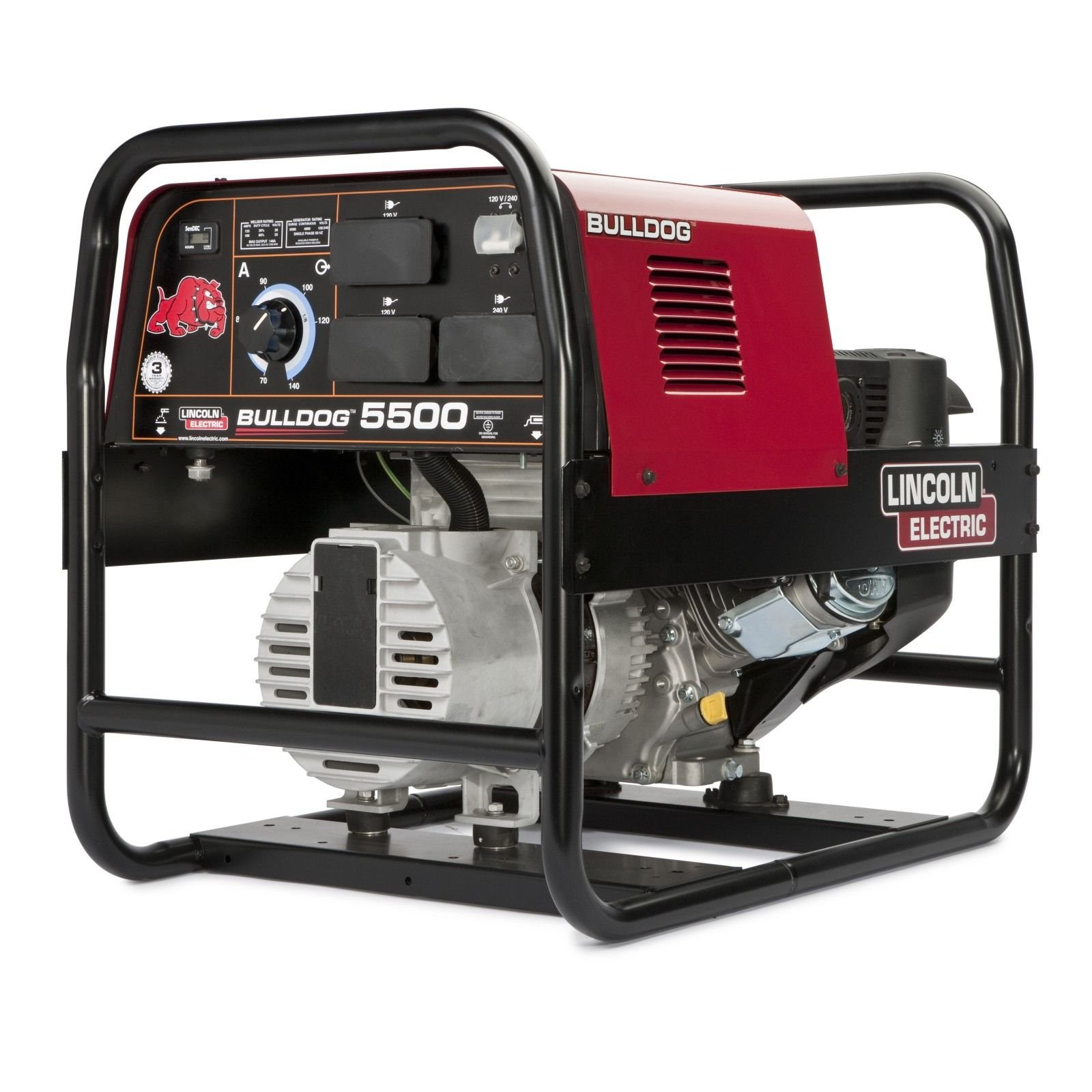 Lincoln Bulldog 5500 Ac Welder Generator K2708-2