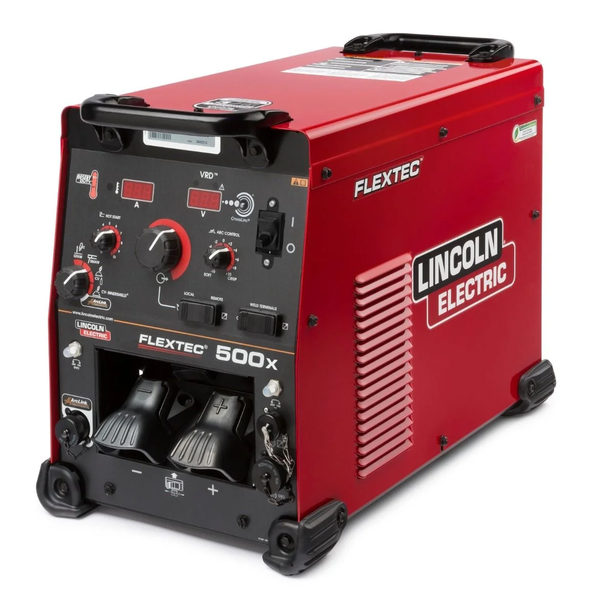 Lincoln Flextec 500X Pulsed Mig Multi Process Welder K3607-1