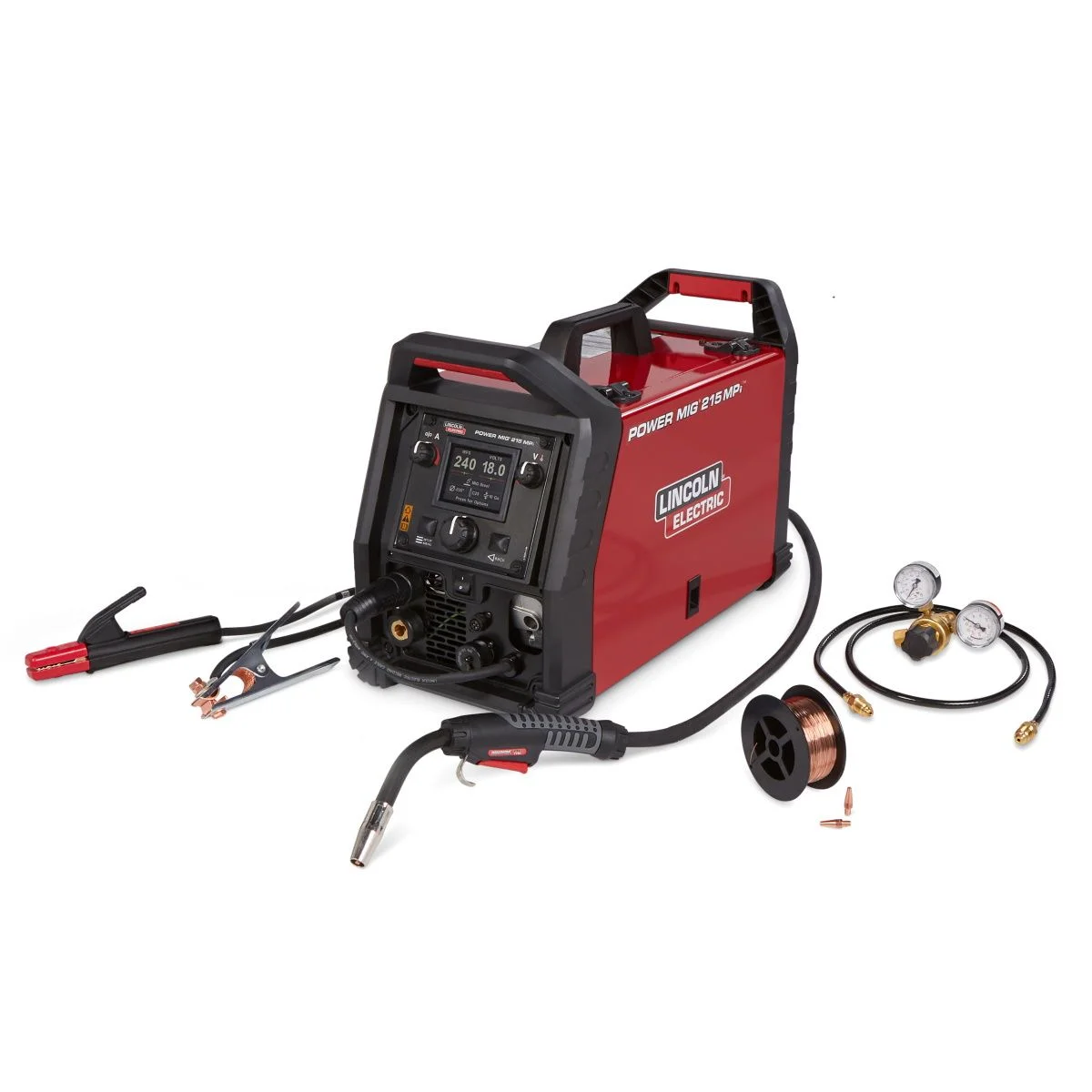 Lincoln Power Mig 215 Mpi Multi Process Welder K4876-1
