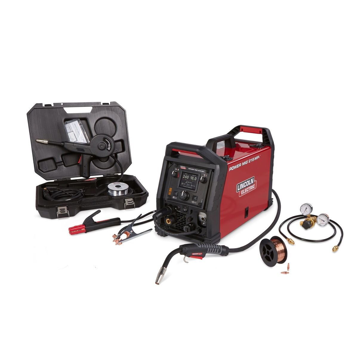 Lincoln Power Mig 215 Mpi Multi Process Welder – Tig One Pak K4878-1