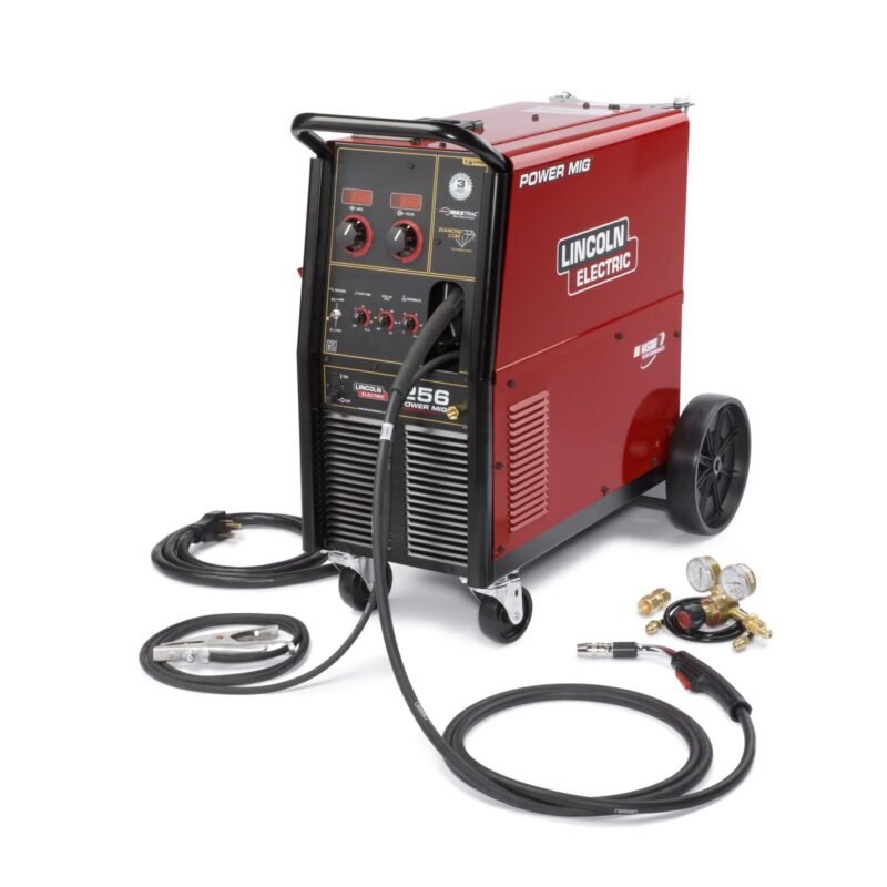 Lincoln Power Mig 256 Welder Package 208/230 Vk3068-1