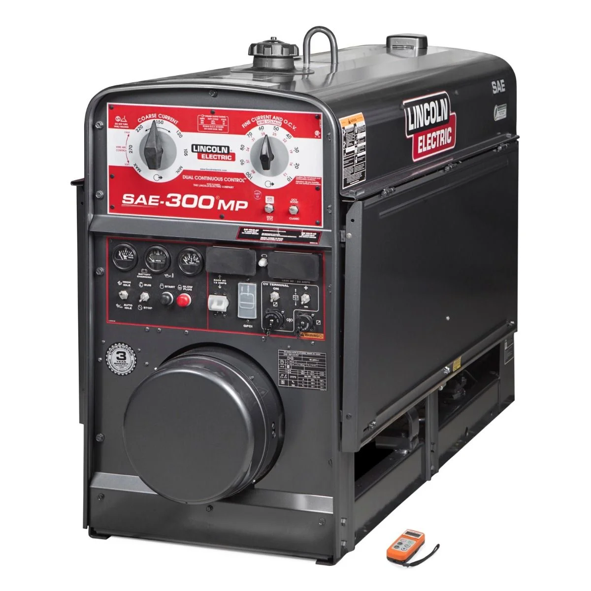 Lincoln Sae 300 Mp Welder/Generator W/Wireless Remote K4090-2