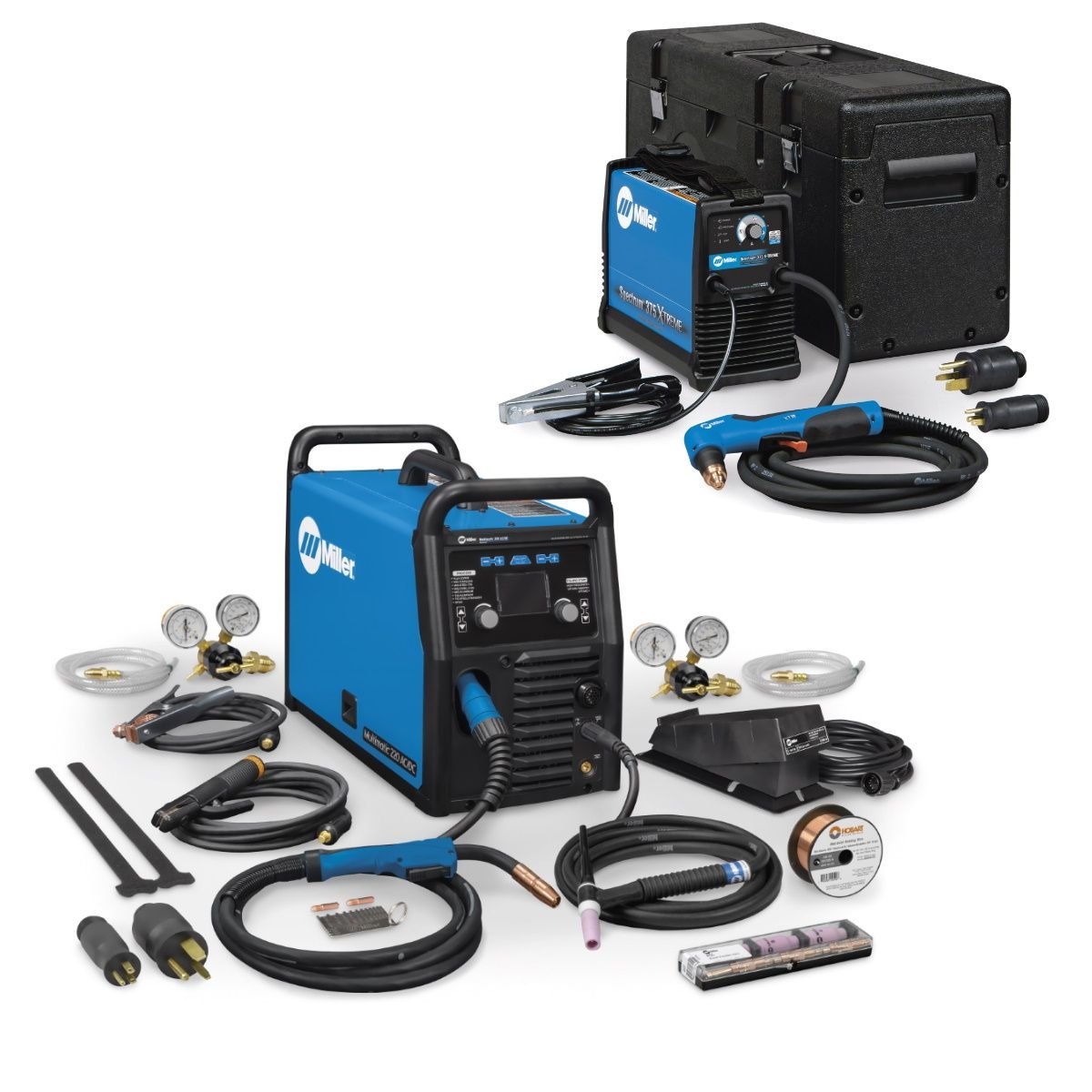 Miller Multimatic 220 Ac/Dc Welder Spectrum 375 Plasma Cutter 907757 907529