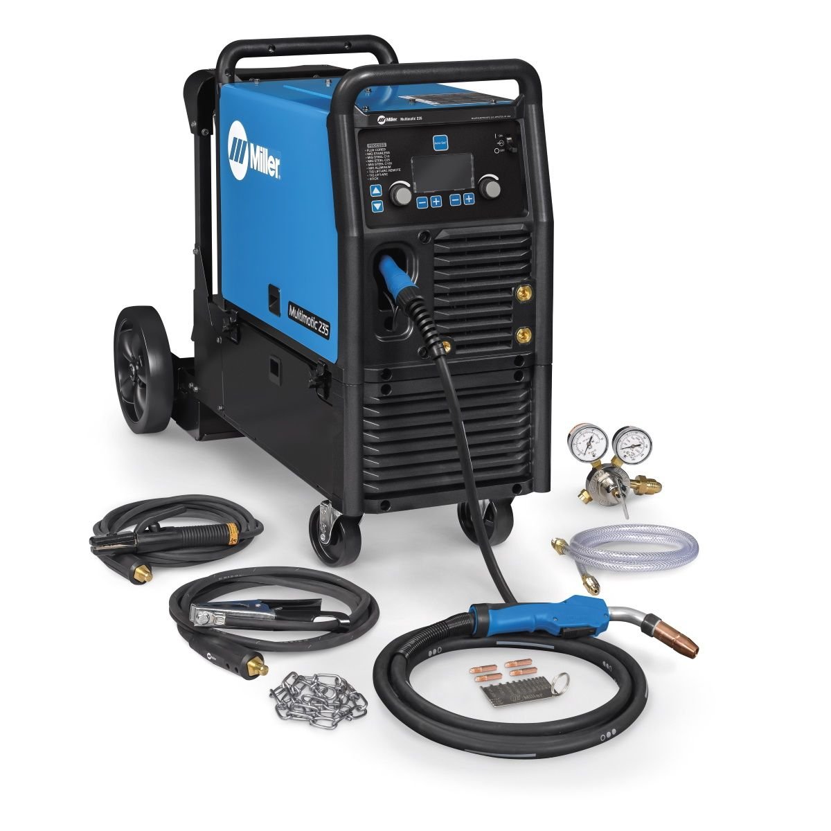 Miller Multimatic 235 Multiprocess Welder W/Running Gear 951846