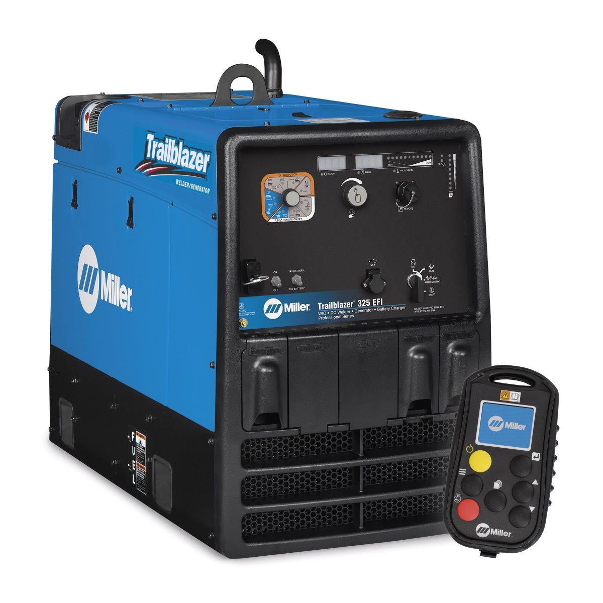 Miller Trailblazer 325 Efi Welder/Generator W/Excel Power Battery Charge Wic 907798005