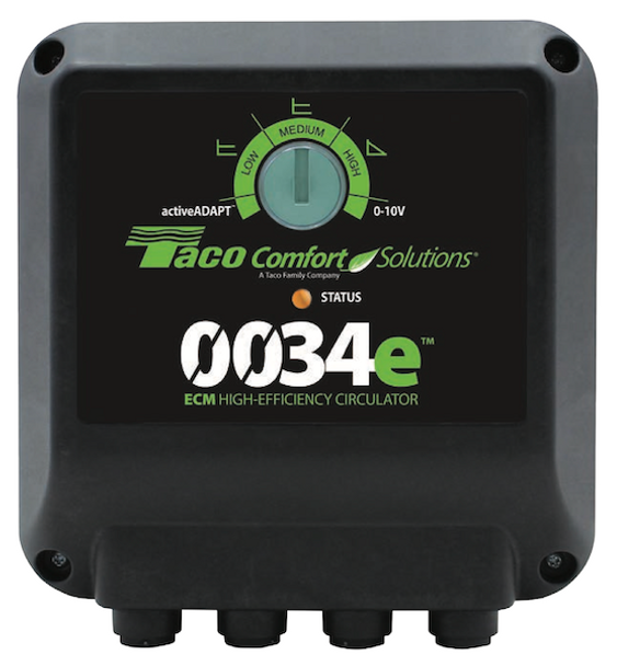 Taco 0034e-F2 ECM High Efficiency Circulator Pump Analog 1 Taco 0034e-F2 ECM High Efficiency Circulator Pump Analog