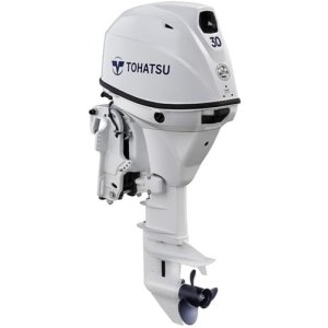 Tohatsu 30HP MFS30CWETL - Beluga White 20in Outboard Motor