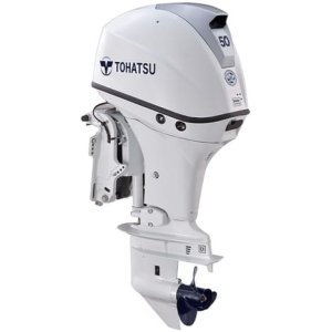 Tohatsu 50HP MFS50AWETS - Beluga White 15in Outboard Motor
