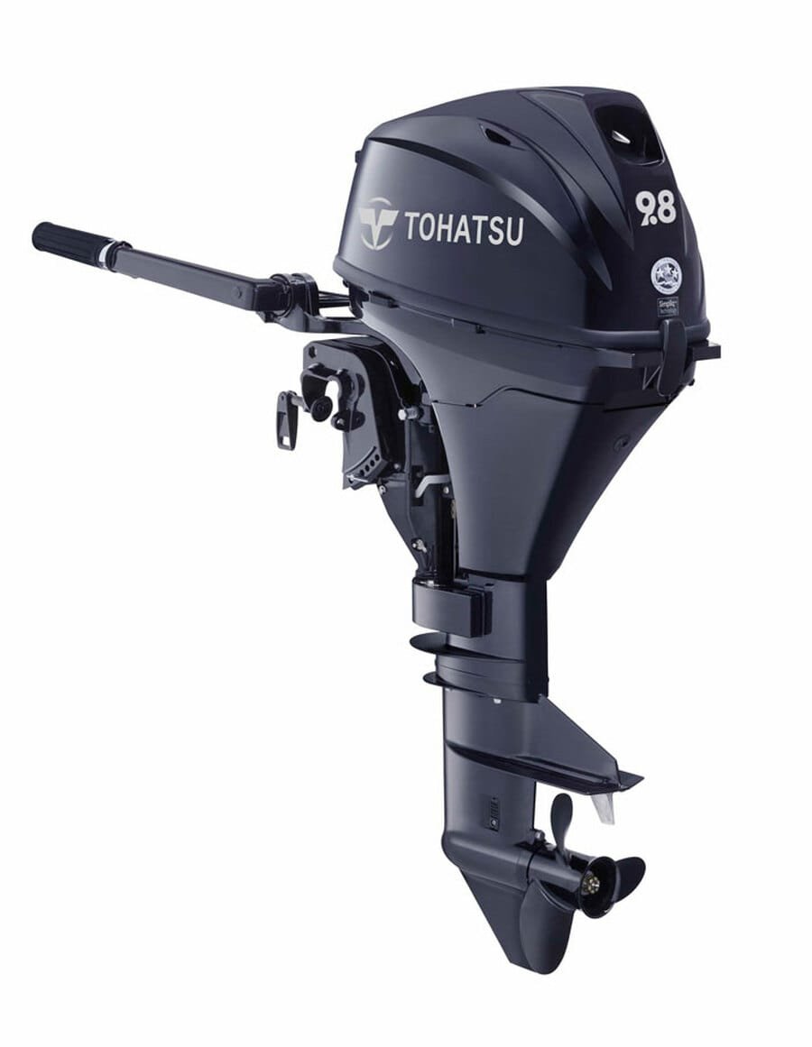 Tohatsu MFS9.8BEFS 9.8HP EFI Electric 15" Outboard Motor 1 Tohatsu 9.8HP MFS9.8BEFS - EFI Electric 15in Outboard Motor
