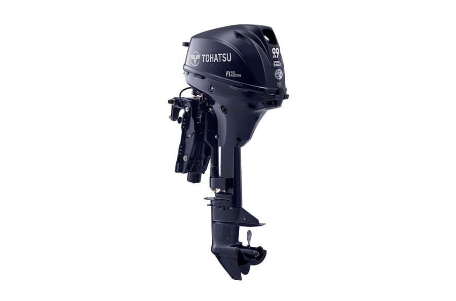 Tohatsu MFS9.9EEPL 9.9HP Electric Start 20" Outboard Motor 1 Tohatsu 9.9HP MFS9.9EEPL - Electric Start 20in Outboard Motor