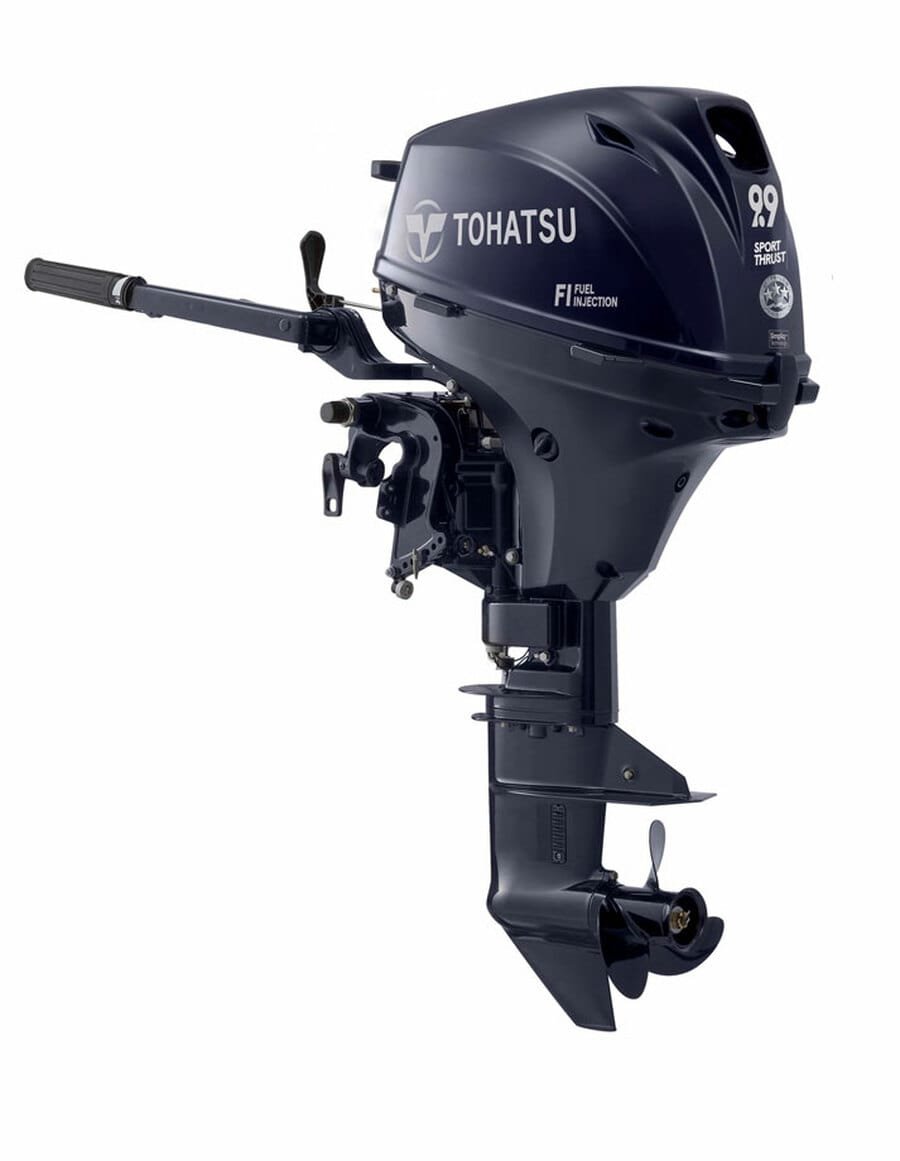 Tohatsu 9.9HP MFS9.9EL - 4-Stroke 20in Shaft Outboard Motor