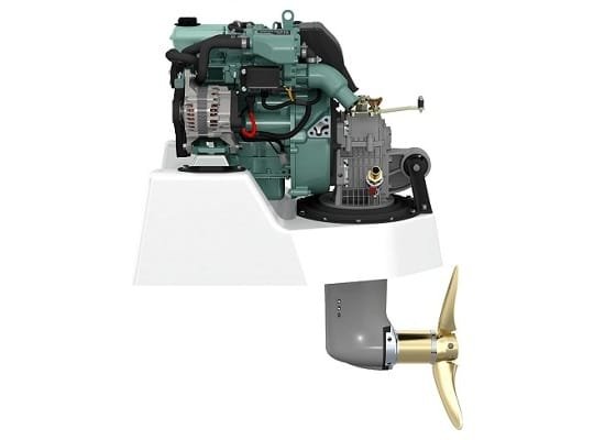 Volvo Penta D1-13 Inboard Diesel Engine 1 Volvo Penta D1 13 Inboard Diesel Engine