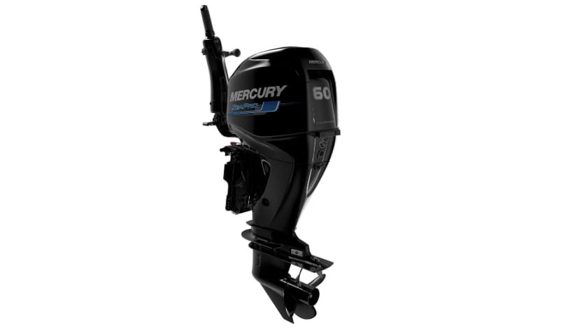 Mercury 60EXLHPT 60HP SeaPro CT Tiller 25" Outboard Motor 1 Mercury 60EXLHPT SeaPro Command Thrust Tiller