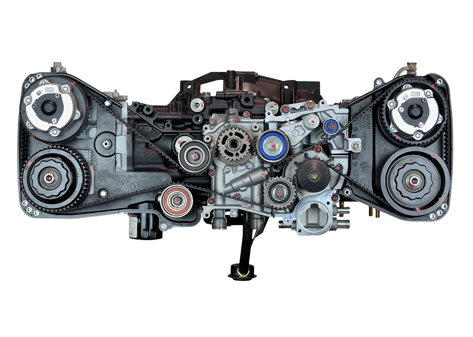 VEGE 712E Remanufactured Long Block Crate Engine