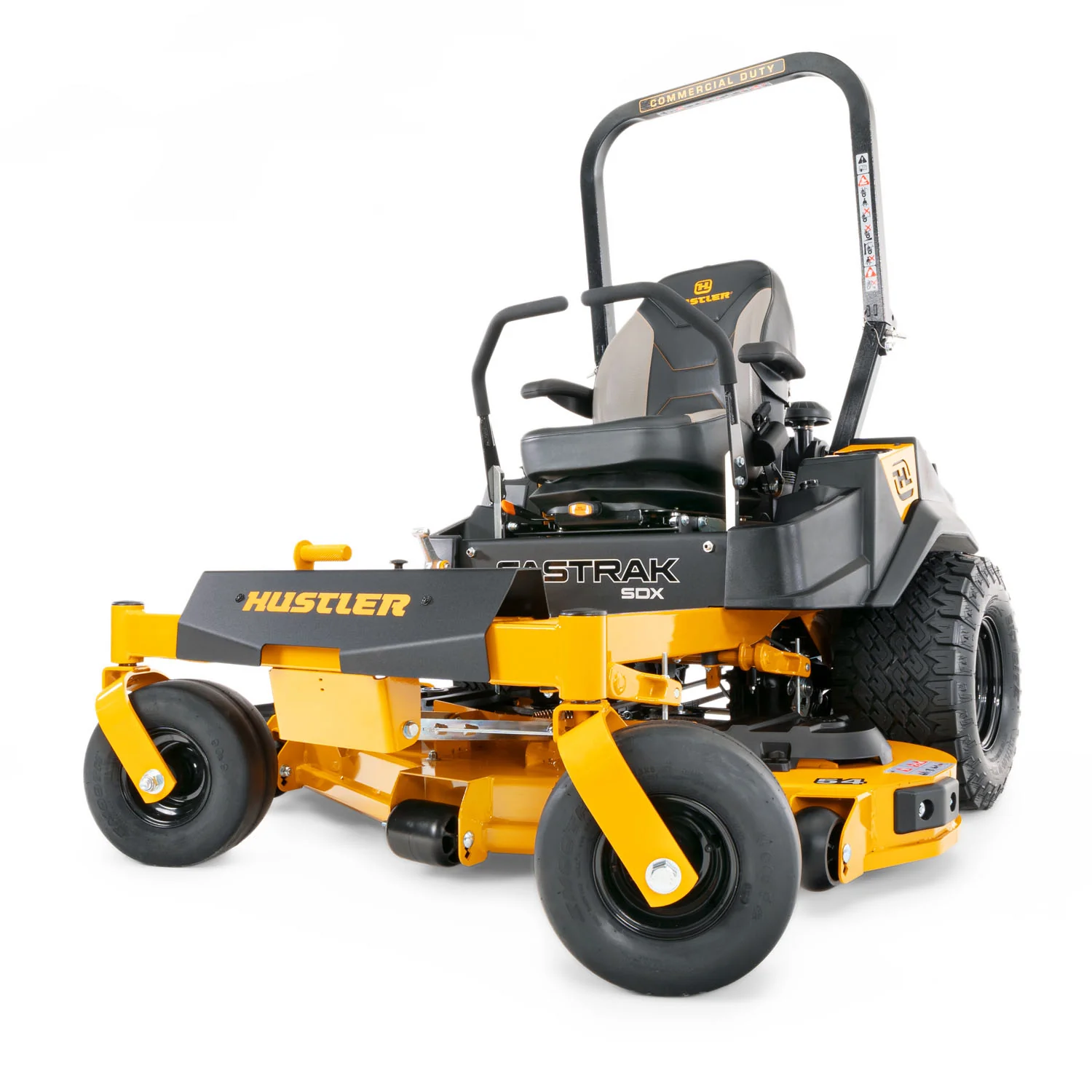 Hustler FasTrak SDX 60 23.5HP Kawasaki Commercial Zero Turn Mower 1 Hustler FasTrak SDX (60 in.) 23.5HP Kawasaki Commercial Zero Turn Lawn Mower