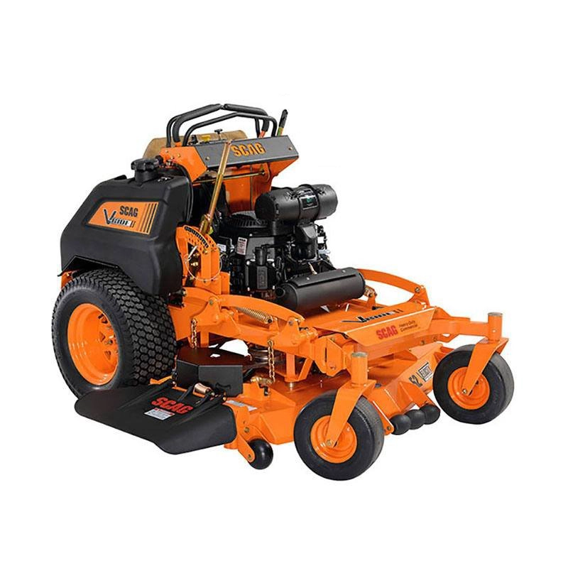 Scag V-Ride II 52" 23HP Kawasaki Commercial Stand-On Mower 1 Scag V-Ride II (52 in.) 23HP Kawasaki Stand-On Mower