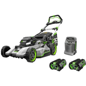 EGO 21 Inch Select Cut Self-Propelled Mower with Touch Drive & 4Ah Battery 2pk