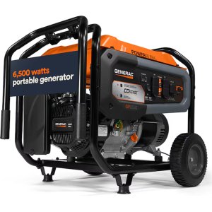 Generac Gas-Powered 8125 / 6500 -Watt Gasoline Single fuel Portable Generator