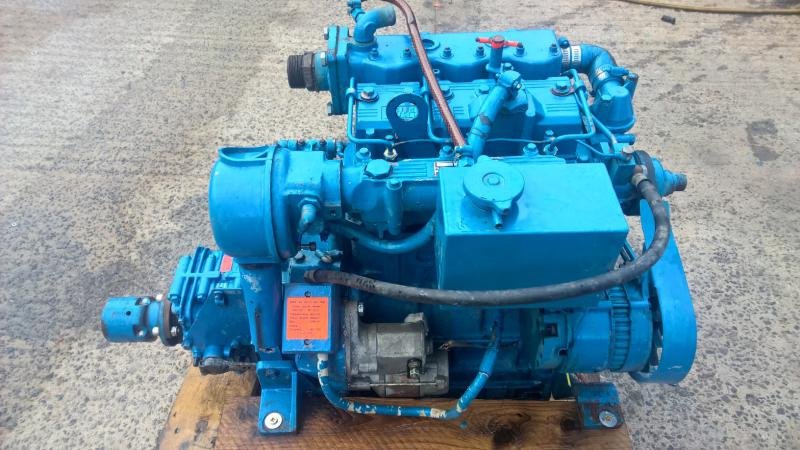 Used Lister LPW3 29HP Keel Cooled Marine Diesel Engine