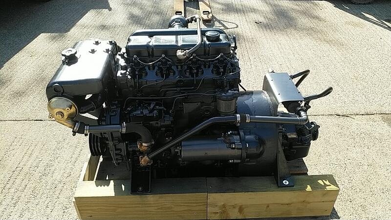 Used Perkins 4236 72HP Marine Diesel Engine