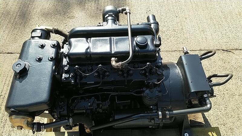 Used Perkins 4236 72HP Marine Diesel Engine 2 Used Perkins 4236 72HP Marine Diesel Engine