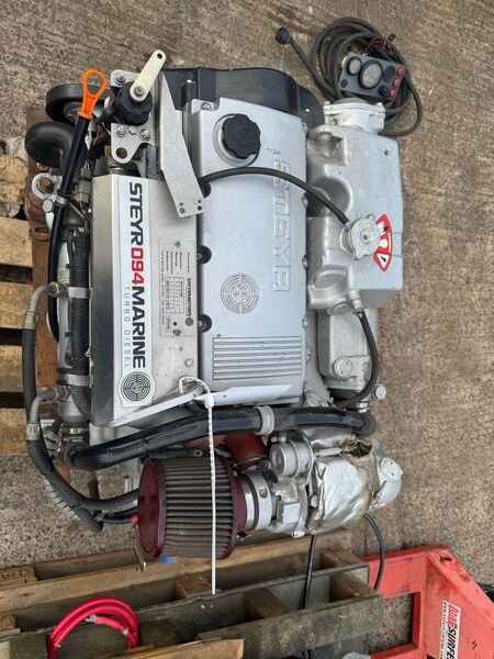 Used Steyr MO94 K33 Inboard Marine Diesel Engine 4 Used Steyr MO94 K33 Inboard Diesel