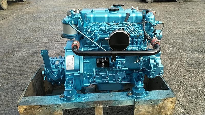Used Thornycroft T80 35HP Marine Diesel Engine