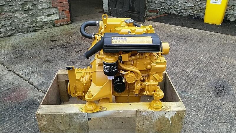 Used Vetus M2.04 11HP Marine Diesel Engine