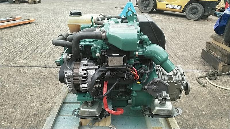 Used Volvo Penta D1-13B 13HP Marine Diesel Engine
