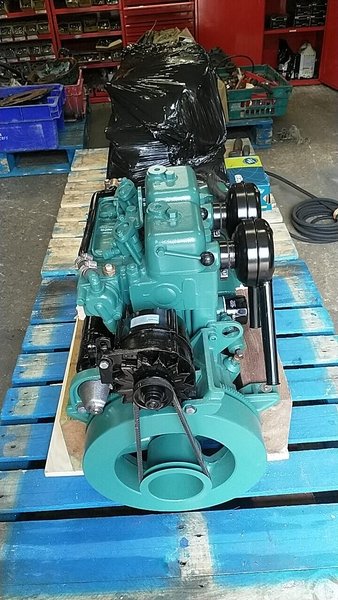 Used Volvo Penta MD11C 23HP Marine Diesel Engine 2 Used Volvo Penta MD11C 23HP Marine Diesel Engine