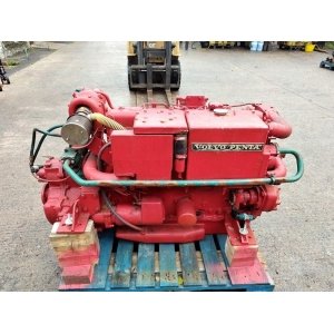 Used Volvo Penta TAMD70E 300HP Marine Diesel Engine & Gearbox