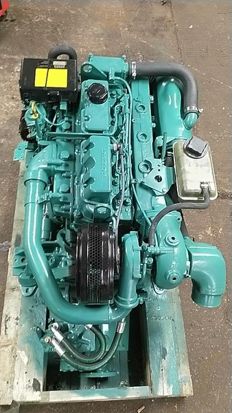 Used Volvo Penta TMD31L-A 100HP Marine Diesel Engine 4 Used Volvo Penta TMD31L-A 100HP Marine Diesel Engine