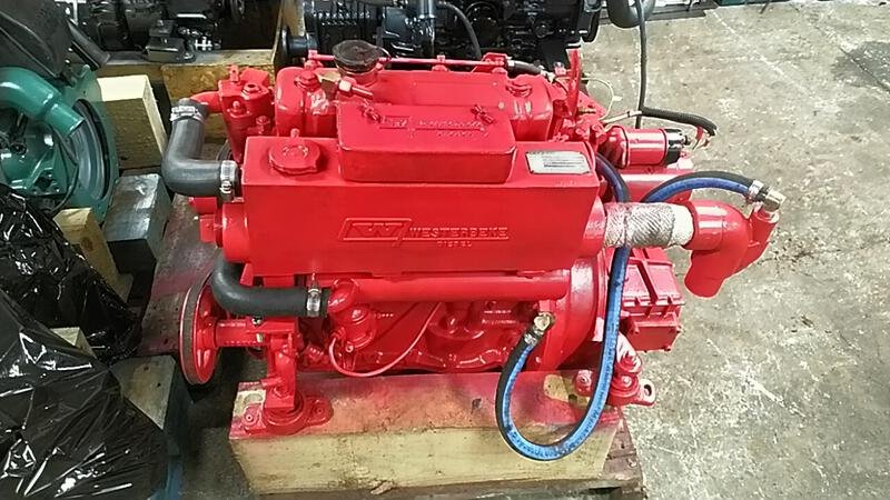 Used Westerbeke W30 (BMC 1500) 25HP Marine Diesel Engine