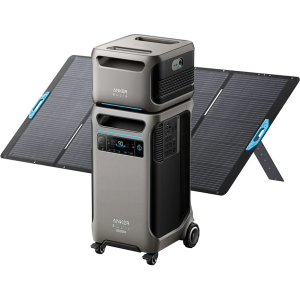 Anker SOLIX F3800 3840Wh - 6000W Portable Power Station w/ BP3800 Expansion Battery & 400W Solar Panel