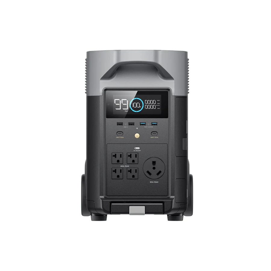 EcoFlow DELTA Pro 3600Wh Portable Power Station 2 EcoFlow DELTA Pro 1600W-US 3600 Wh DELTA Pro LiFePO4 Portable Power Station