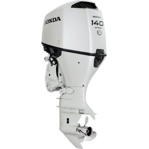 Honda 140HP BF140AXRA White Outboard - 25" Shaft, Remote Mechanical, Electric Start