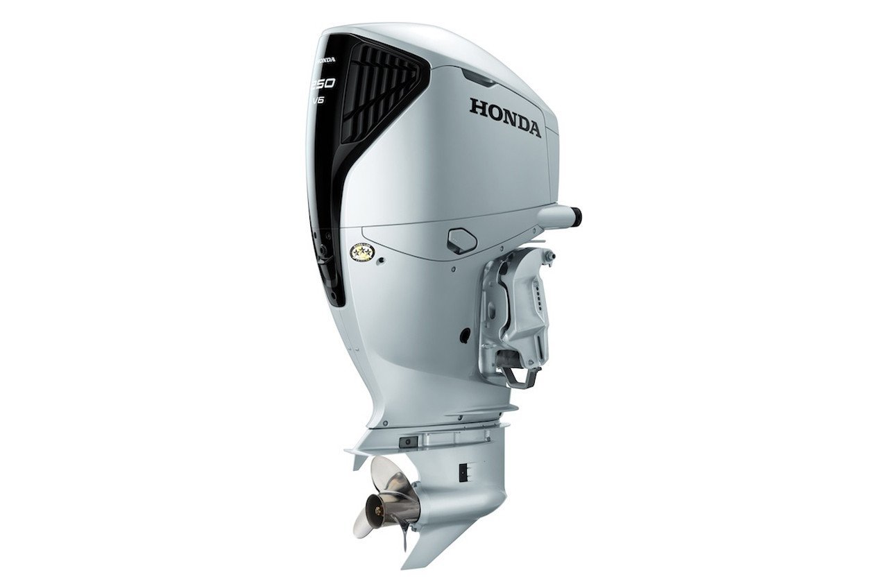 Honda BF250DK1XCRA 250HP CR Outboard 1 Honda 250HP BF250DK1XCRA Counter Rotation Outboard - 25" Shaft, Remote Mechanical, Electric Start