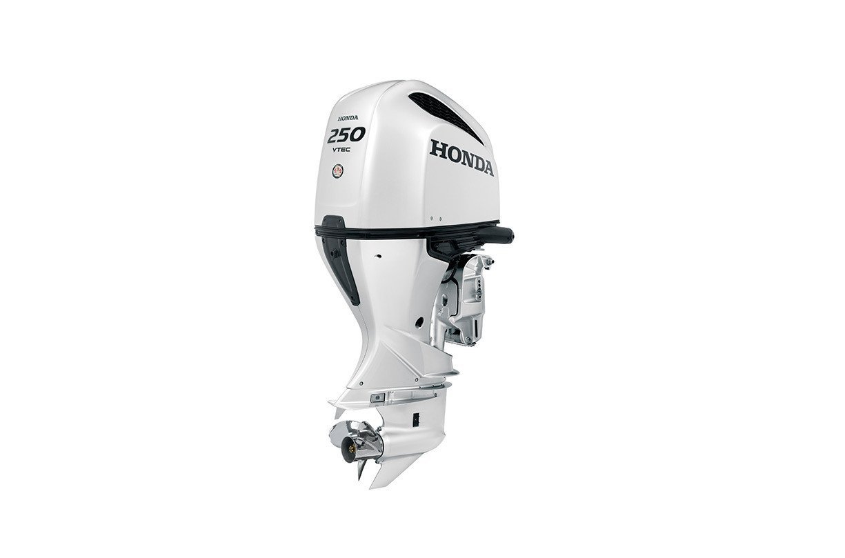 Honda BF250DXDA 250HP iST Outboard 1 Honda 250HP BF250DXDA White iST Outboard (25" Shaft)