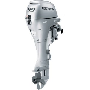 Honda 9.9HP BF10DK3LR Portable Outboard - 20" Shaft, Remote, Electric/Manual Start