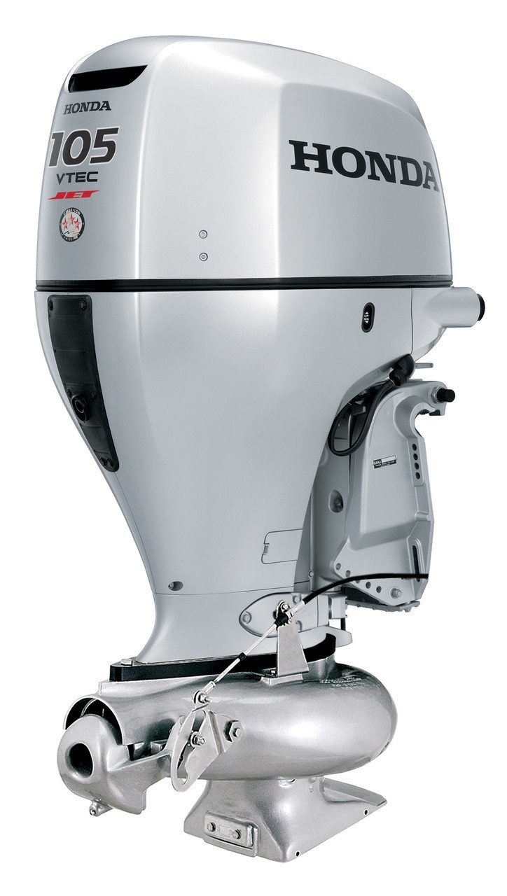 Honda 105HP BF150DJRA Jet Drive Outboard - 20" Shaft, Remote Mechanical, Electric Start