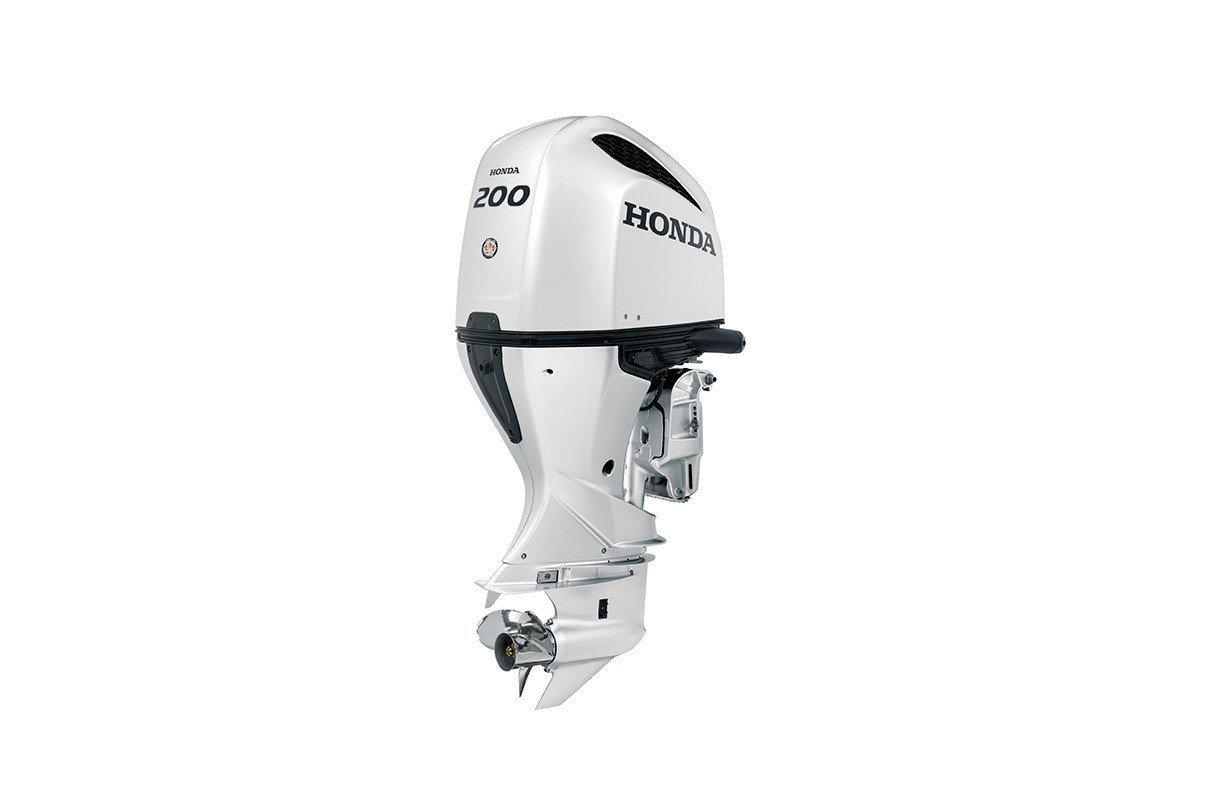 Honda BF200DXRA 200HP Outboard 1 Honda 200HP BF200DXRA White Outboard Motor (25" Shaft)