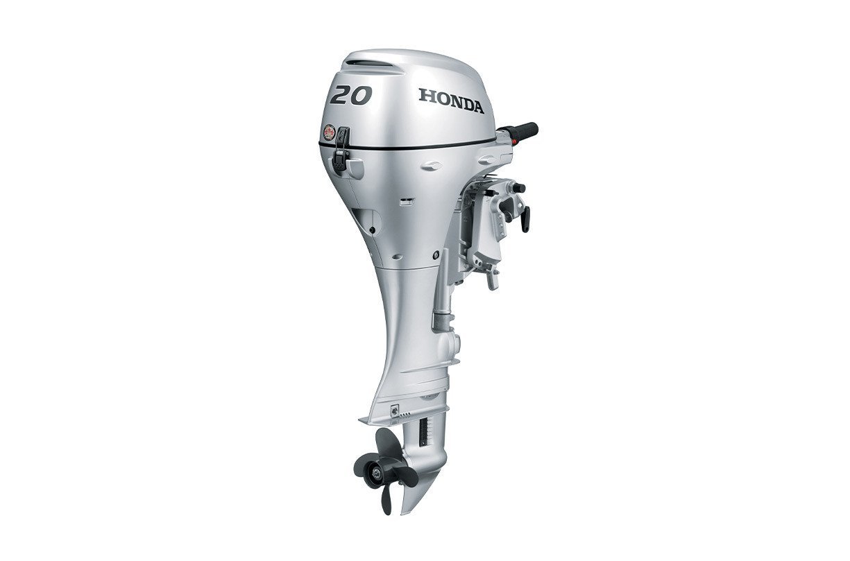 Honda BF20D3SHT 20HP Outboard 1 Honda 20HP BF20D3SHT Portable Outboard - 15" Shaft, Tiller, Electric Start/Power Tilt
