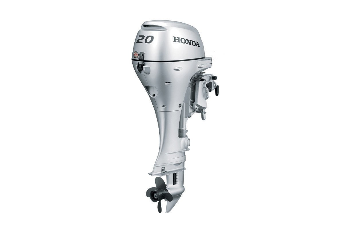 Honda BF20D3SRT 20HP Outboard 1 Honda 20HP BF20D3SRT Portable Outboard - 15" Shaft, Remote, Electric/Manual Start