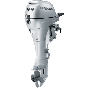 Honda 9.9HP BFP10D3XH Power Thrust Outboard - 25" Shaft, Tiller Handle, Manual Start