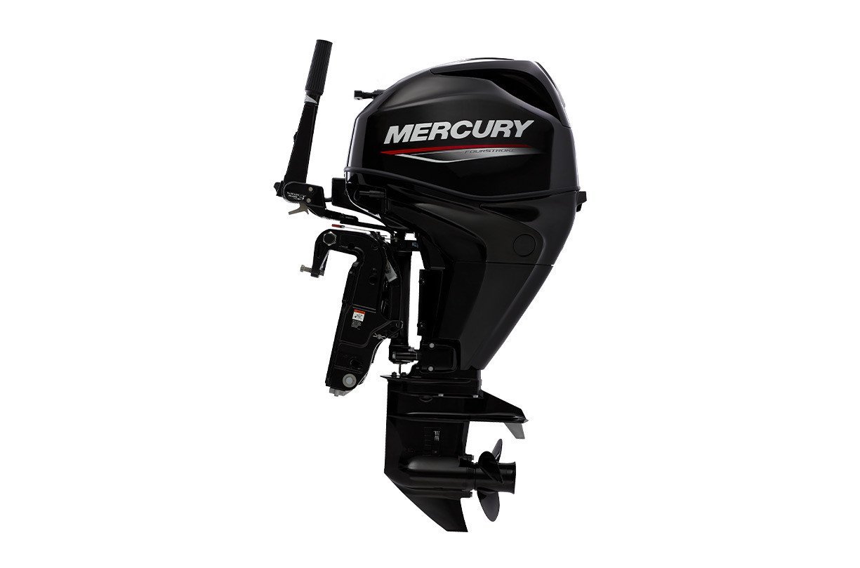 Mercury 25ELHPT 25HP Power Trim Tiller 4-Stroke 20" Outboard Motor 2 Mercury 25HP 25ELHPT - Power Trim Tiller 20in