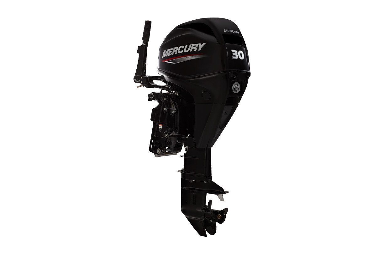 Mercury 30ELHGA 30HP Gas Assist Tiller 20" Outboard Motor 1 Mercury 30HP 30ELHGA - Gas Assist 20in Shaft